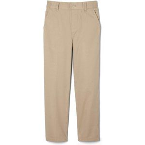 NWT Boys French Toast Khaki School Uniform Pant 12